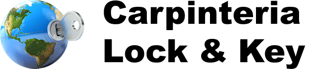 carpinteria lock and key logo